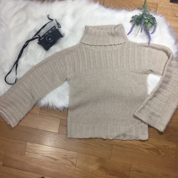 Saks Fifth Avenue Turtleneck Knit Sweater Petite S - Picture 8 of 8